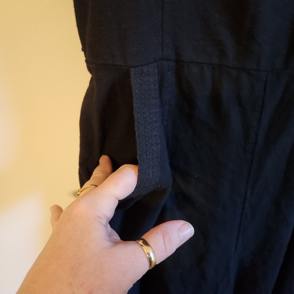 Old Navy Black Wide-Leg Jumpsuit Size XS - Picture 12 of 16